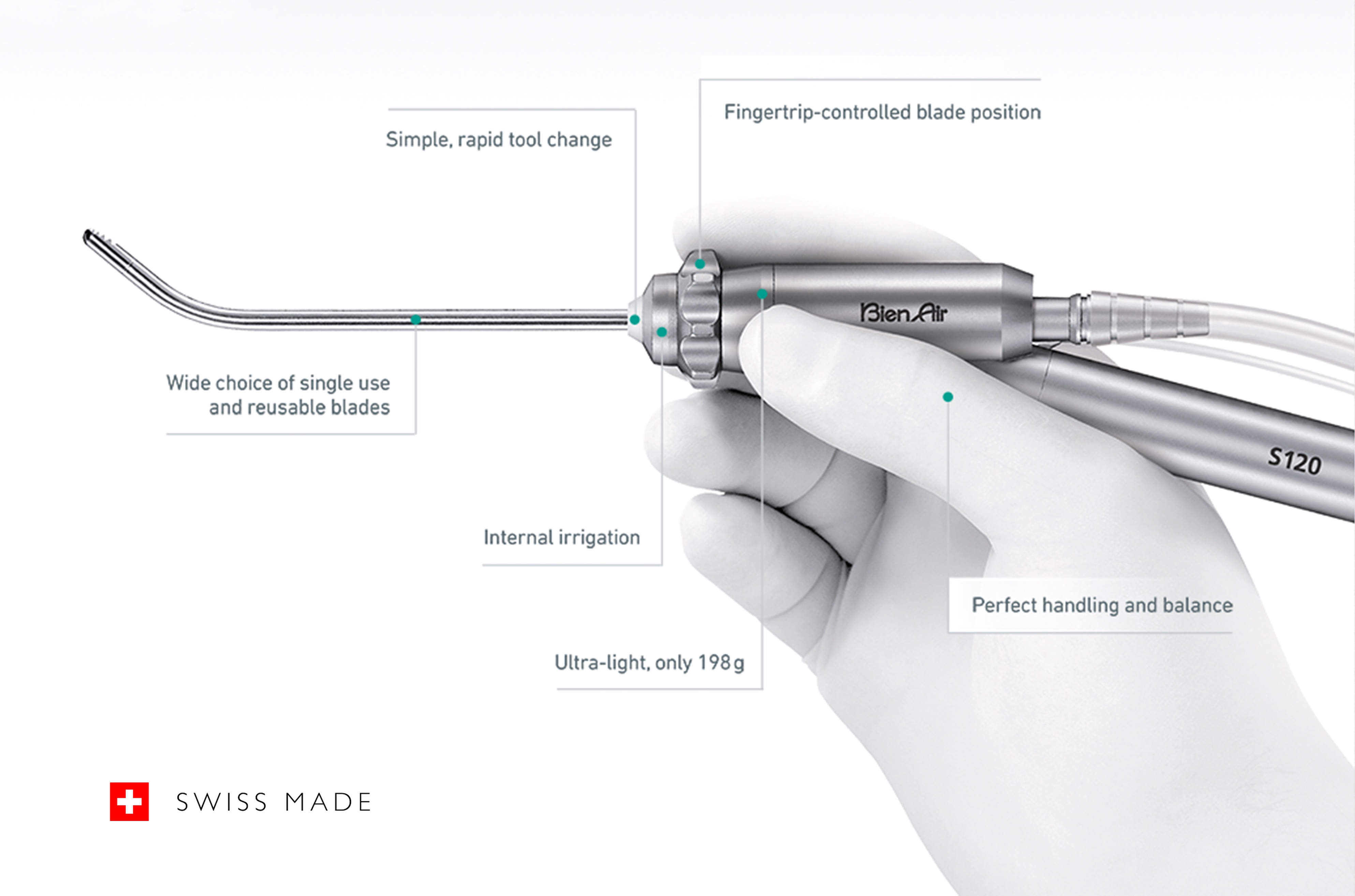 ENT, Neuro & Spinal Surgical Drill Systems Bien Air Delta Surgical